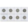 Image 2 : 1872H - 1890H Twenty-Five Cents - Lot of 8