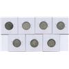 Image 2 : 1880H - 1892 Twenty-Five Cents - Lot of 7