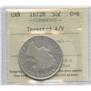 Image 1 : 1872H Fifty Cents - Inverted A/V