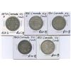 Image 1 : 1872H - 1931 Fifty Cents - Lot of 5