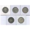 Image 2 : 1872H - 1931 Fifty Cents - Lot of 5