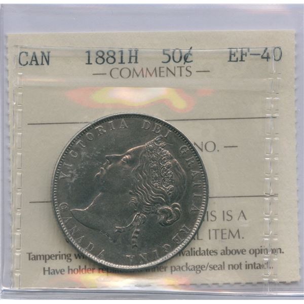 1881H Fifty Cents