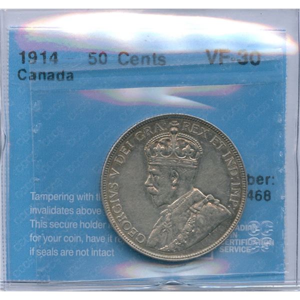 1914 Fifty Cents