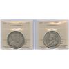 Image 1 : Edward VII/George V Fifty Cents - ICCS Group of 2