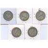 Image 2 : 1903H - 1936 Fifty Cents - Lot of 5