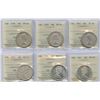 Image 2 : Canadian Fifty Cents - ICCS Graded Lot of 18