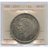 Image 1 : 1947 Silver Dollar - Blunt 7
