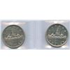 Image 3 : 1949 Silver Dollars - Lot of 5 - All ICCS graded MS-64. 5 pcs.