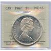Image 1 : 1967 Silver Dollar