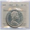 Image 1 : 1967 Silver Dollar