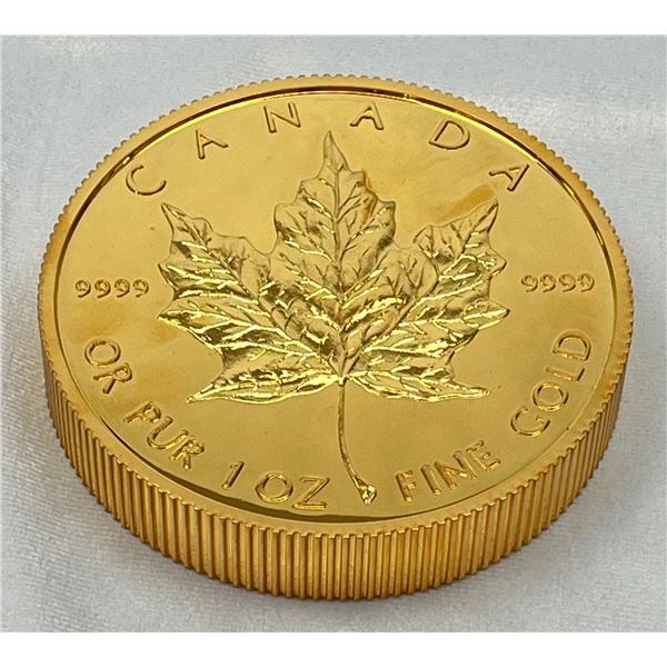 Canada Gold Maple Leaf Paperweight