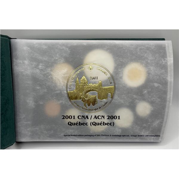 2001 CNA Limited Edition Proof Set - Quebec
