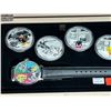 Image 3 : 2015 Canada $20 Looney Tunes Classic Scenes 4-coin with Watch (No tax)