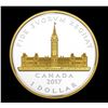 Image 1 : 2017 Canada $1 Fine Renewed Silver Dollar - Royal Visit Parliament Buildings