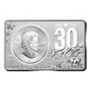 Image 2 : 1988 - 2018 Canada 30th Anniversary $5 Silver Maple Leaf Fine Silver Coin