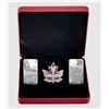 Image 1 : Canada 2018 Beneath Thy Shining Skies Fine Silver 3-Coin Set (No Tax)