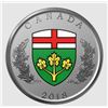 Image 11 : 2018 Heraldic Emblems of Canada 14 Coin Set of Provincial Emblems