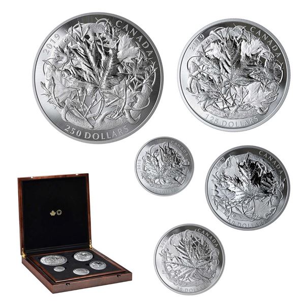 2019 The Canadian Maple Masters Silver Set