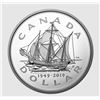 Image 1 : 2019 $1 Fine Silver Dollar - 70th Anniversary of Newfoundland Joining Canada