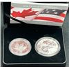 Image 1 : 2019 USA $1 & Canada $5 Pride of Two Nations - Limited Edition Two-Coin Set (No Tax)