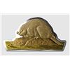 Image 1 : 2020 Canada Common Beaver Real Shapes Silhouette $50