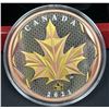 Image 2 : 2021 Canada $50 Maple Leaves in Motion Fine Silver (No Tax)
