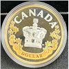 Image 1 : 2022 Canada $1 The Imperial State Crown Special Edition Proof Silver Dollar (No Tax)