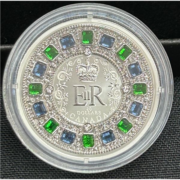 2022 Canada $20 The Imperial State Crown Fine Silver Coin