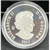 Image 2 : 2023 Canada $1 King Charles III's Royal Cypher Limited Edition Proof Silver Dollar (No Tax)