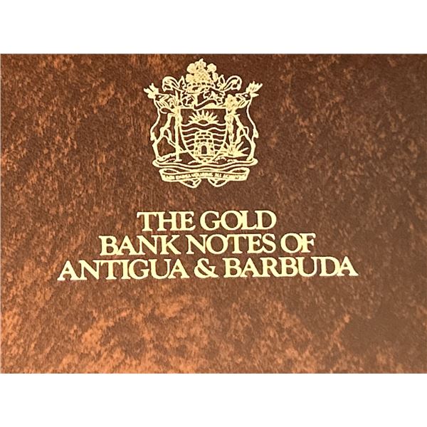 The Gold Bank Notes of Antigua & Barbuda