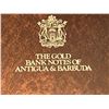 Image 1 : The Gold Bank Notes of Antigua & Barbuda