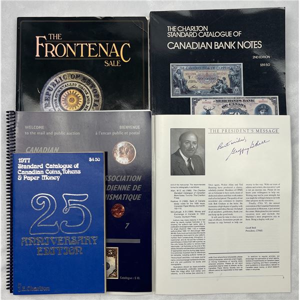 Lot of 4 Numismatic Literature