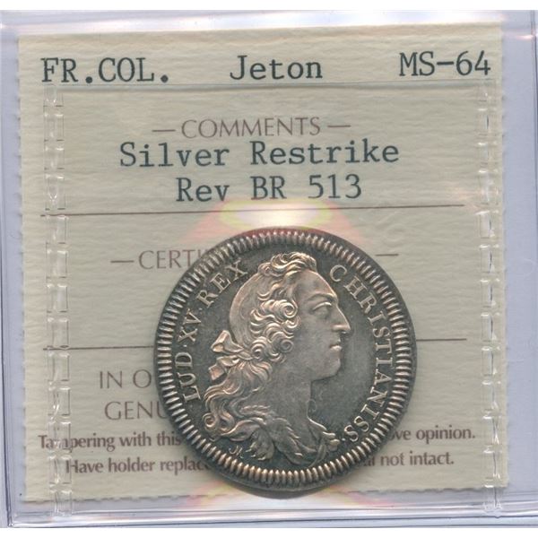 French Colonies Jeton, Breton 513