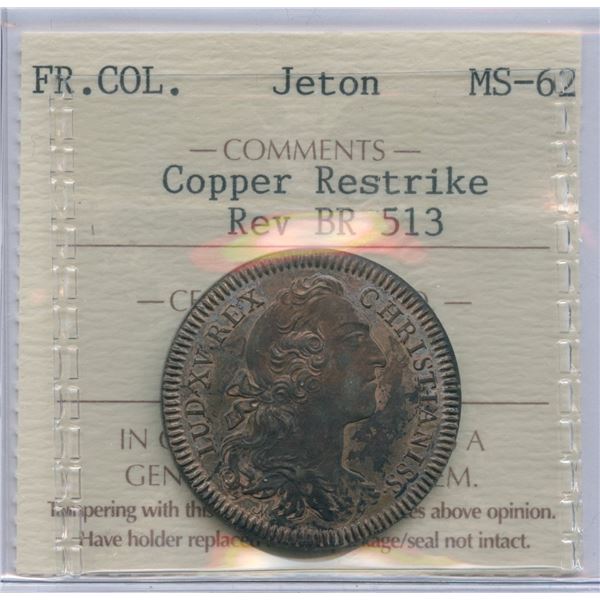 French Colonies Jeton, Breton 513