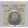 Image 1 : French Colonies Jeton, in Silver