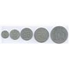 Image 1 : Hudson Bay Company Eastern Arctic Token Partial Set of 5