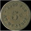 Image 2 : Br.833, P. McEvoy, 5¢, brass