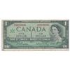 Image 1 : Bank of Canada $1, 1967 - Low Serial Number