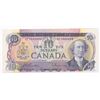 Image 1 : Bank of Canada $10, 1971 - Cut out of register error