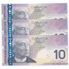 Image 2 : Bank of Canada $10, 2005 - Lot of 3 Radars
