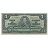 Image 1 : Bank of Canada $1, 1937 - Narrow Panel