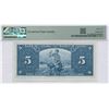 Image 2 : Bank of Canada $5, 1937
