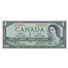 Image 1 : Bank of Canada $1, 1954 - Devil's Face