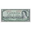 Image 1 : Bank of Canada $1, 1954 - Devil's Face
