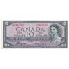 Image 1 : Bank of Canada $10, 1954 - Devil's Face