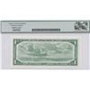 Image 2 : Bank of Canada $1, 1954 - Changeover Prefix