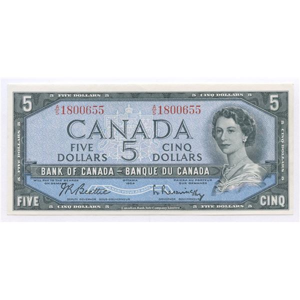 Bank of Canada $5, 1954