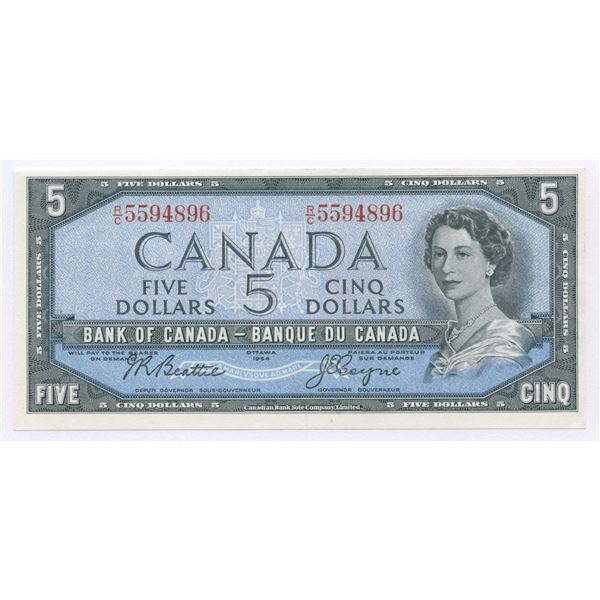 Bank of Canada $5, 1954