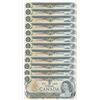 Image 1 : Bank of Canada $1, 1973 - Lot of 27 Banknotes
