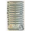 Image 2 : Bank of Canada $1, 1973 - Lot of 27 Banknotes
